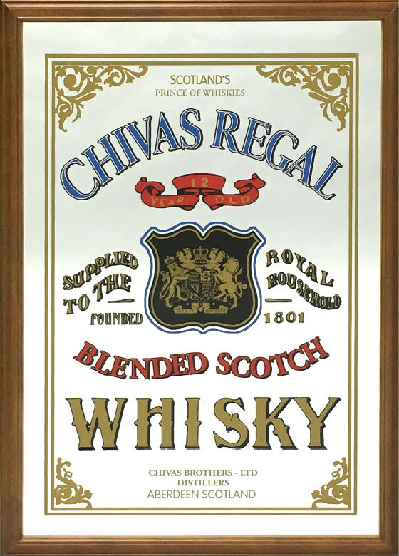 パブミラー(L)　【Chivas Regal(シーバスリーガル)】