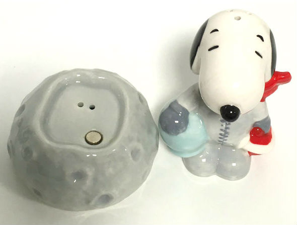 【SNOOPY】スヌーピー ソルト＆ペッパー 陶器製調味料入れ